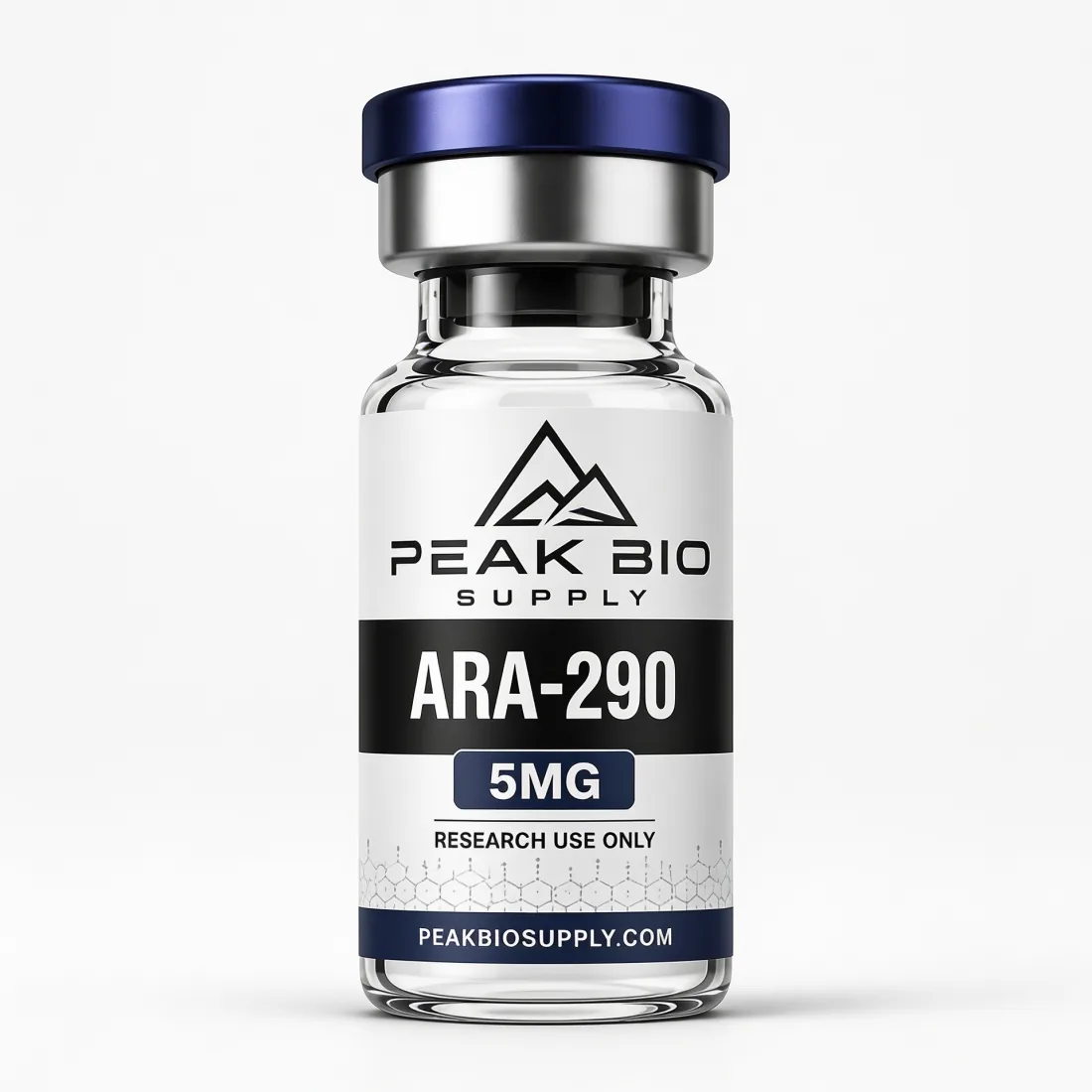 Peak Bio Supply ARA-290 research peptide vial