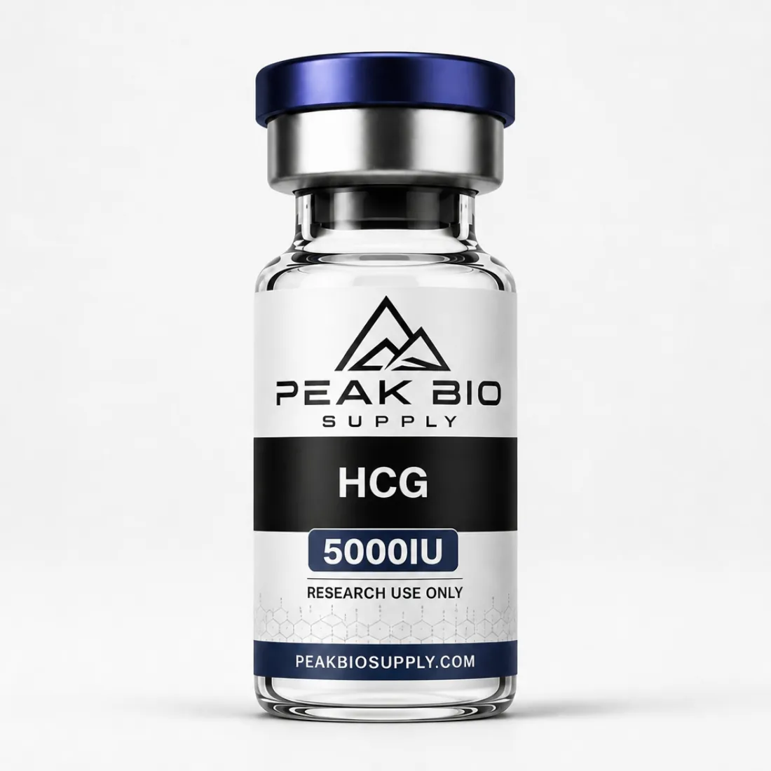 Peak Bio Supply HCG research peptide vial