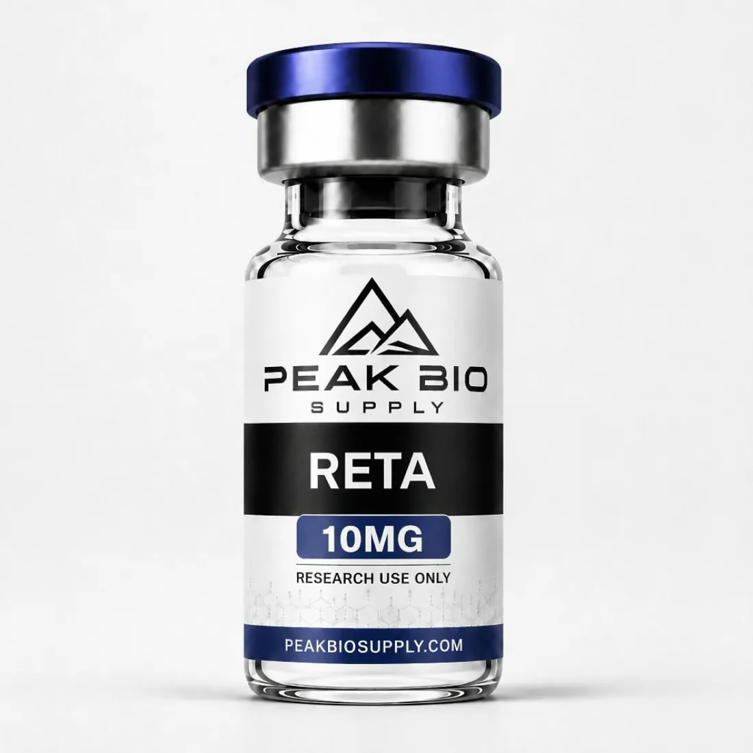 Peak Bio Supply Reta research peptide vial