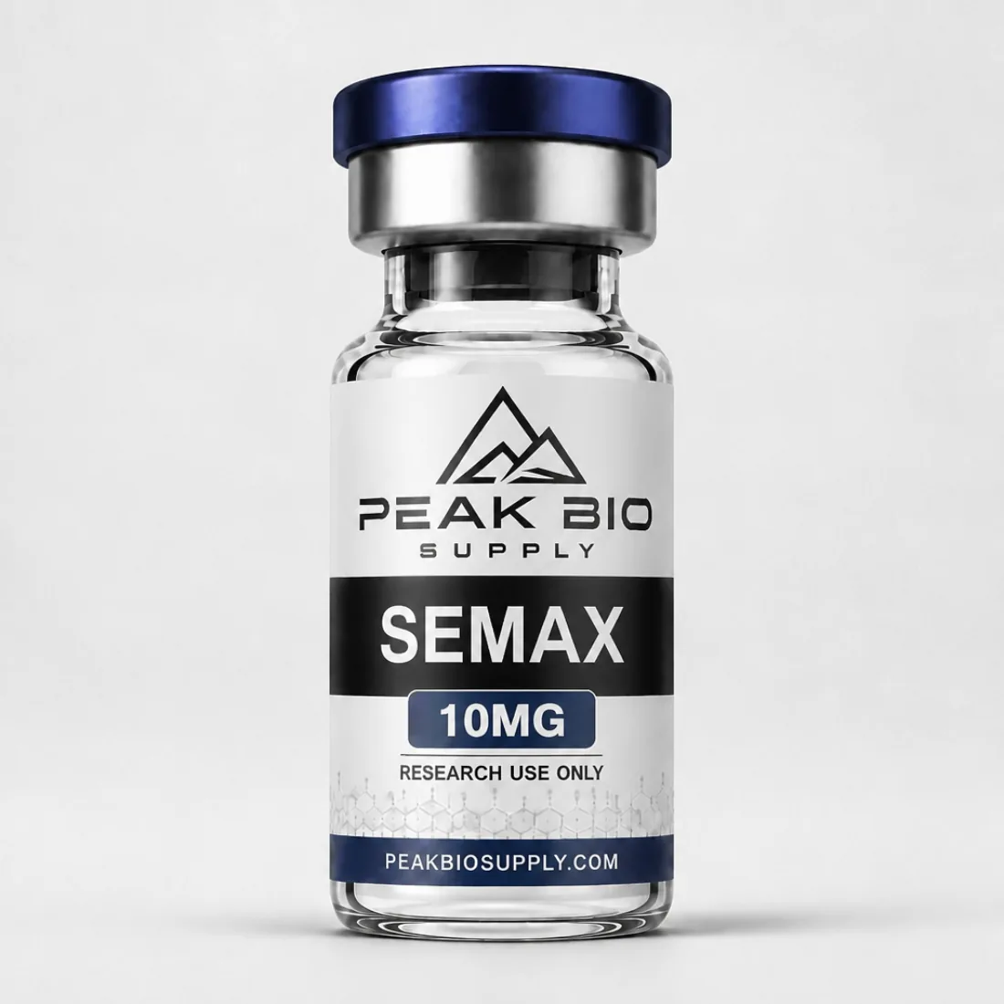Peak Bio Supply Semax research peptide vial