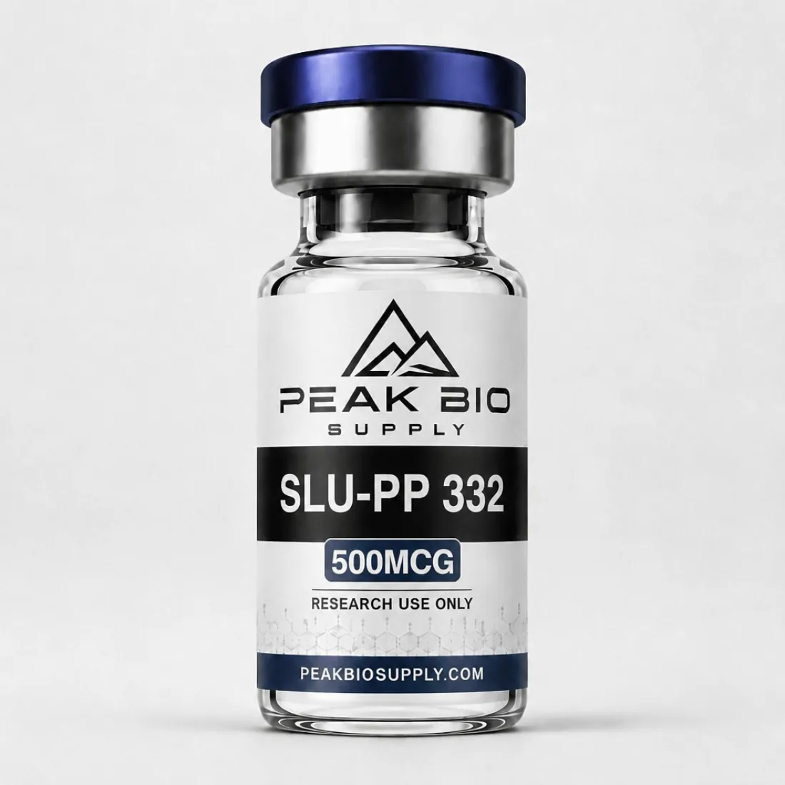 Peak Bio Supply SLU-PP-332 research peptide vial