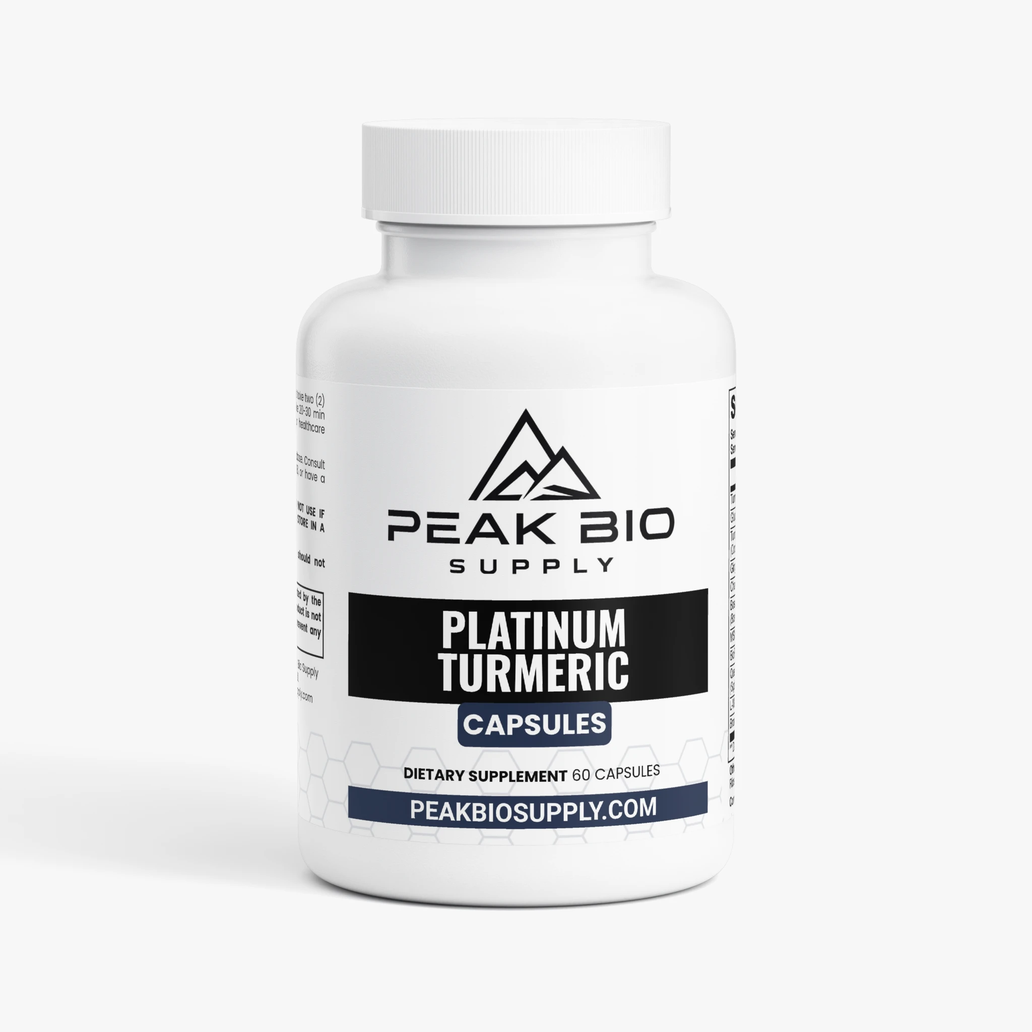Peak Bio Supply Platinum Turmeric Joint Complex